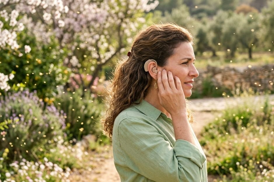 Polen y audífonos en primavera cómo proteger tu audición en Úbeda Centro auditivo Audiocentro trinidad